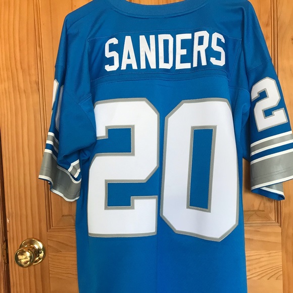 Mitchell & Ness Shirts Nwt Mitchell Ness Barry Sanders Jersey